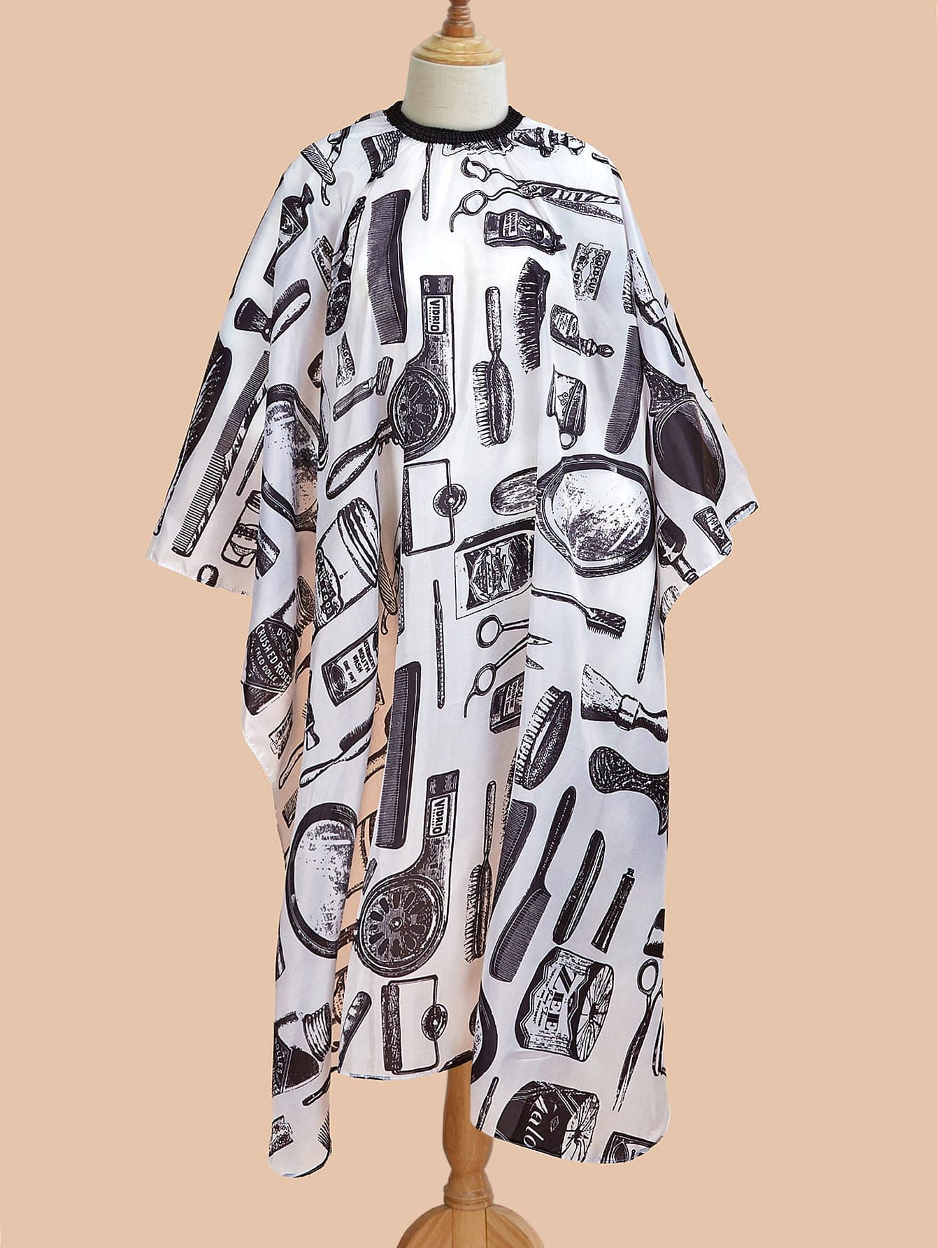 WANMEI 1pc Professional Hairdressing Cape, Waterproof And Non-Stick, Hair Salon Apron, Suitable For Salon Or Home Use - Lightweight, Can Be Used For Haircut, Dyeing, Perming And Styling - Easy-To-Clean Fabric, With Adjustable Buckle, Essential Item For Back To School Season, Travel And Vacation, Also A Women's Hairstyling Accessory, Including Comb, Hair Dryer, Hair, Hairstylist, Hairstyling Tools, Hairstyling Products, Hair Dryer, Comb, Hairstylist, Hairstylist Accessories, Hairstyling Equipment, Hairstyle, Hairstyling, Hairstylist, Hairstylist Accessories, Barbershop, Hairstyling Equipment