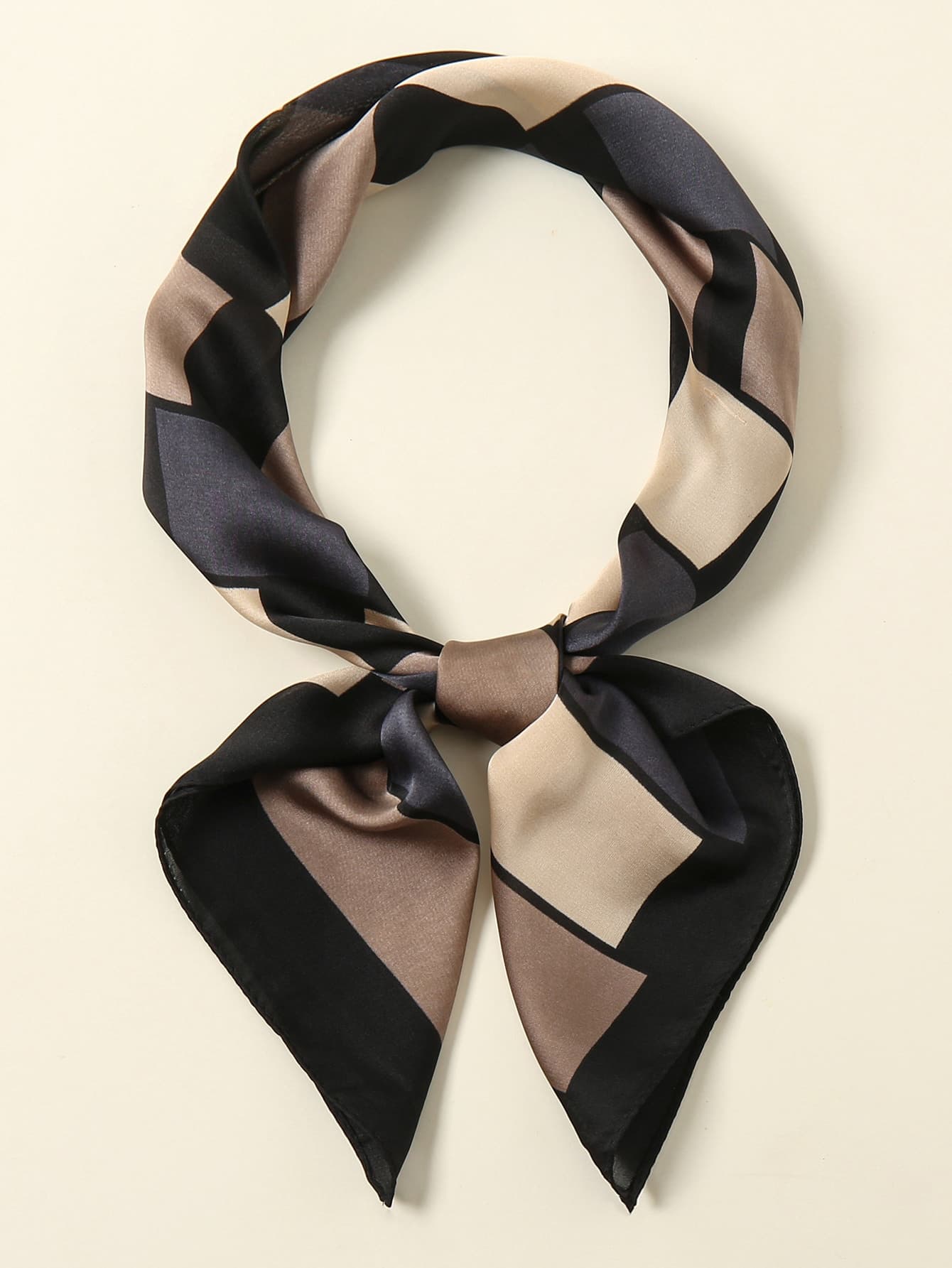 1pc Simple Printed 70s Style Bandana For Women, Can Be Used As Scarf, Waistband Or Headband Bandana,Hair Band,Head Band Ideal For Dressing Up Your Look