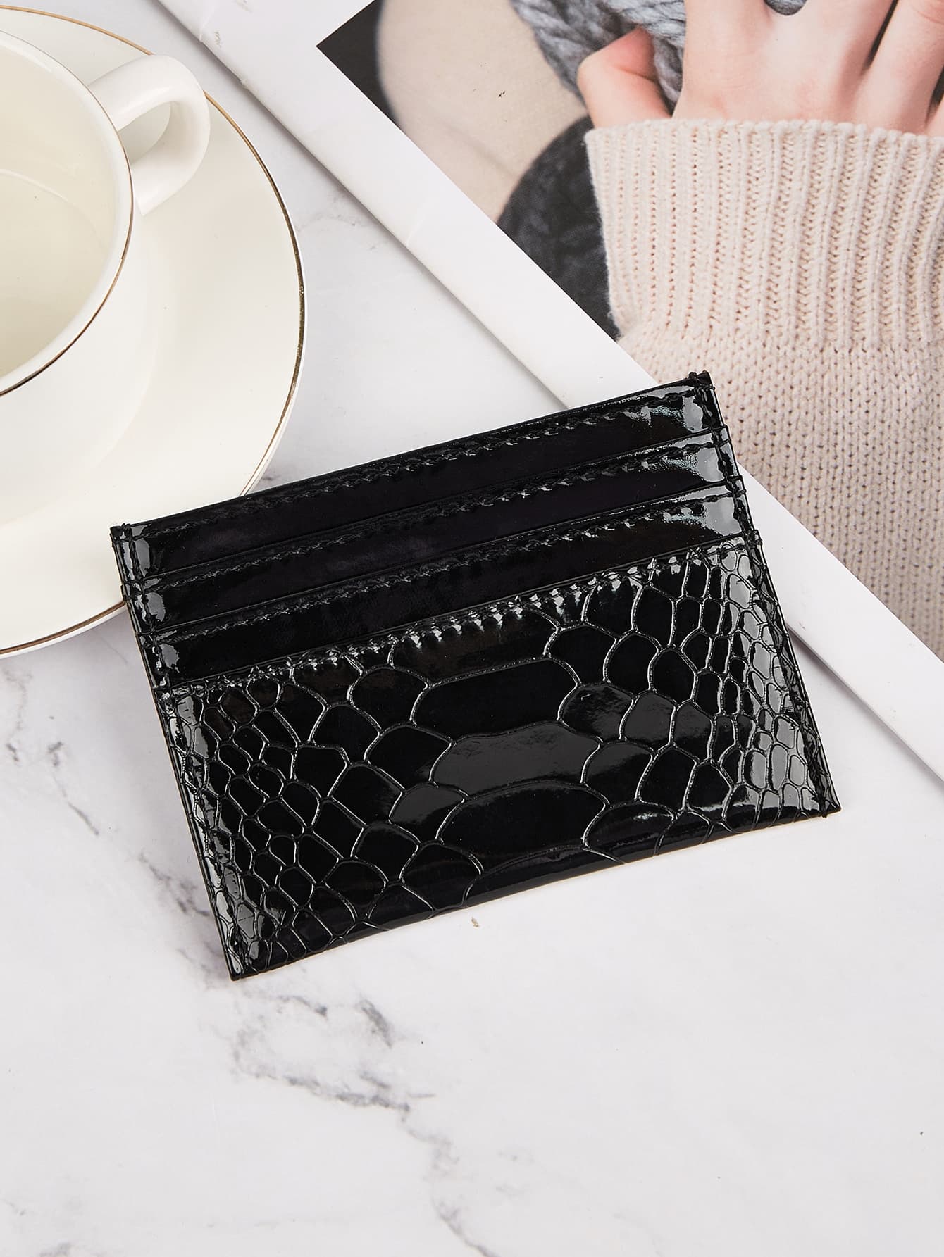Snakeskin Graphic Card Package Slim Lightweight Portable Cash ID Card Card Coin Pocket For Birthday Gift Anniversary On Valentine Day Female Lady Girls Women Teenagers For College Student School Student Men Male Lightweight Portable Card ID Card White-Collar Workers For Male Holiday For Anniversary For Birthday Gift School Supplies Teacher Gifts Back To School Card Holder Card Holder Wallet Business Card Holder Credit Card Holder For Men Mini Wallet Wallet Purse Wallet Card Wallet