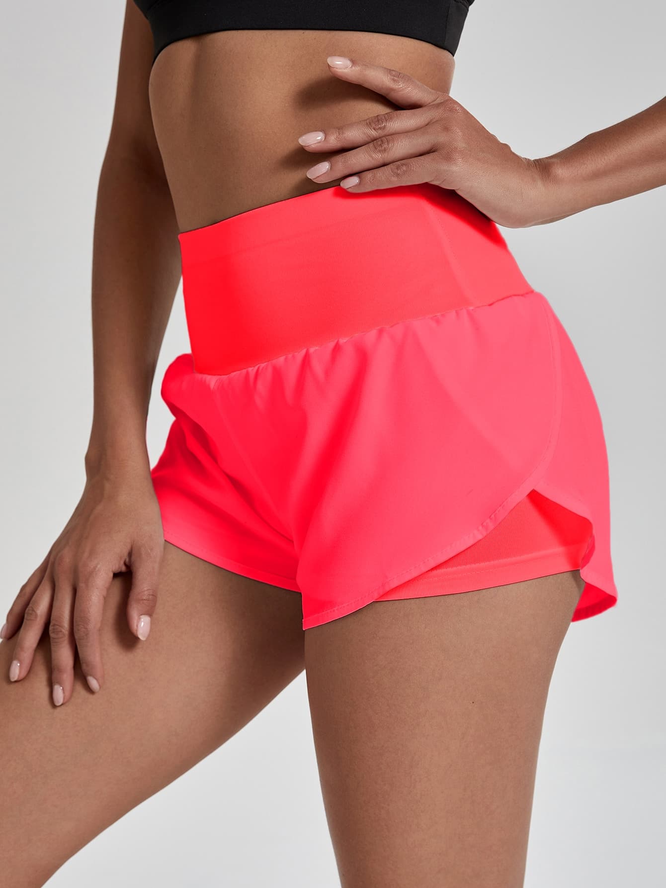 Core Rhythm Absorbs Sweat Breathable Sports Shorts Sweater Shorts