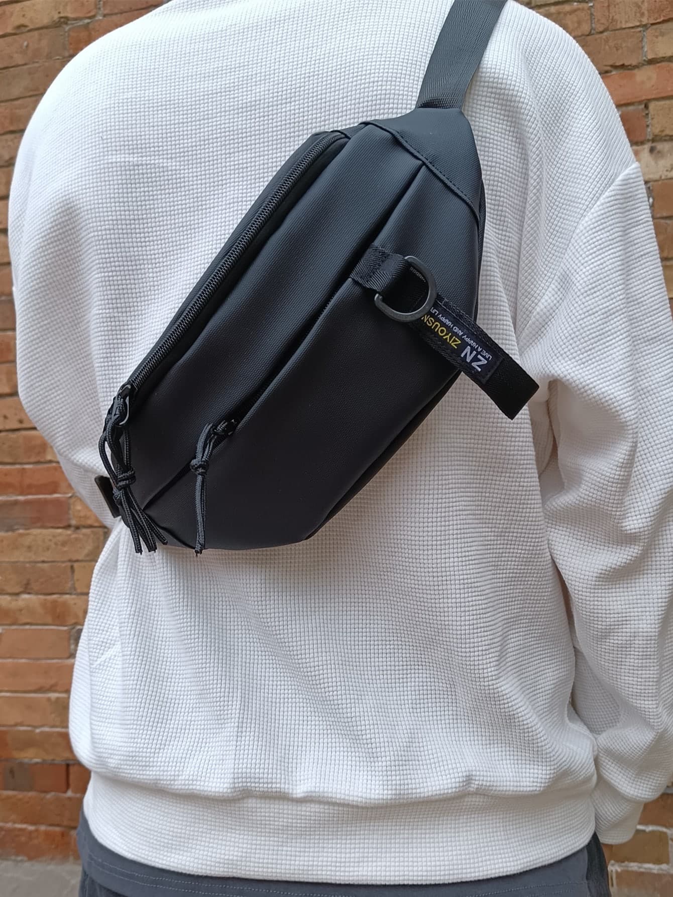 Men's Casual Chest Bag Or Waist Bag Funny Gifts Travel Christmas Holiday Thanksgiving Gifts For Men Vacation Hiking Men Gifts Laptop Winter Large Capacity Multi-Functional Outdoor Portable Fashionable Casual Student Dad Gifts Boyfriend Gifts Shoulder Bag Bum Bag Belt Bag Messenger Bag Rider Bag Fanny Pack Chest Bag For Men Side Bags For Men Satchel Bag Leather Bag Hobo Bag Hip Bag Black Bag Travel Essentials Holiday Essentials Summer Back To School Bag Pack Spring School Supplies Belt Bag For Men Pouch, Camping
