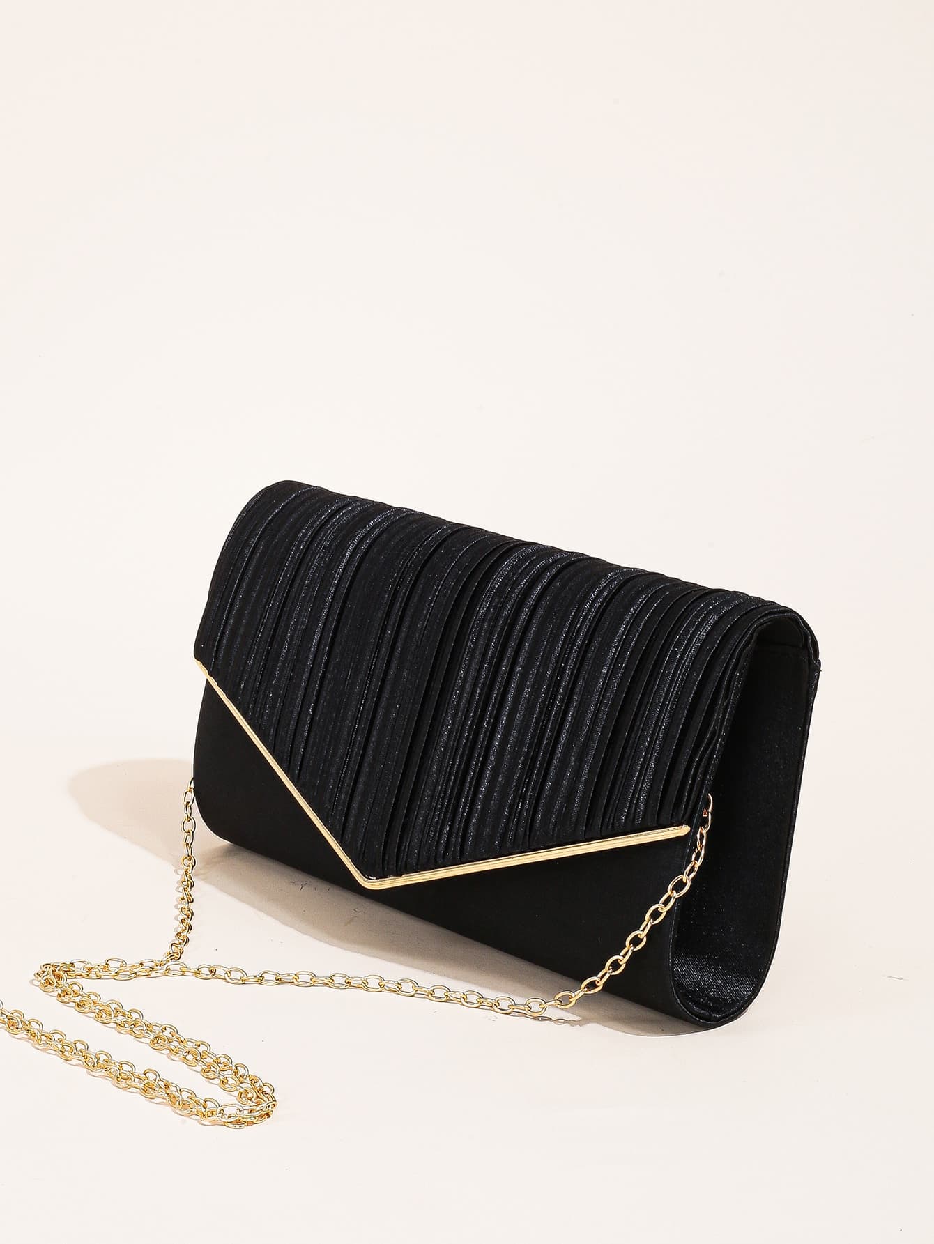 Glitter Bling,Shiny Elegant Pleated Evening Bag, Solid Color Textured Envelope Dinner Bag, Perfect Clutch For Party, Wedding And Banquet Dinner Bag For Party Girl,Woman,For Female Perfect For Party,Wedding,Prom,Dinner/Banquet,Best Gift For Women ,Wedding