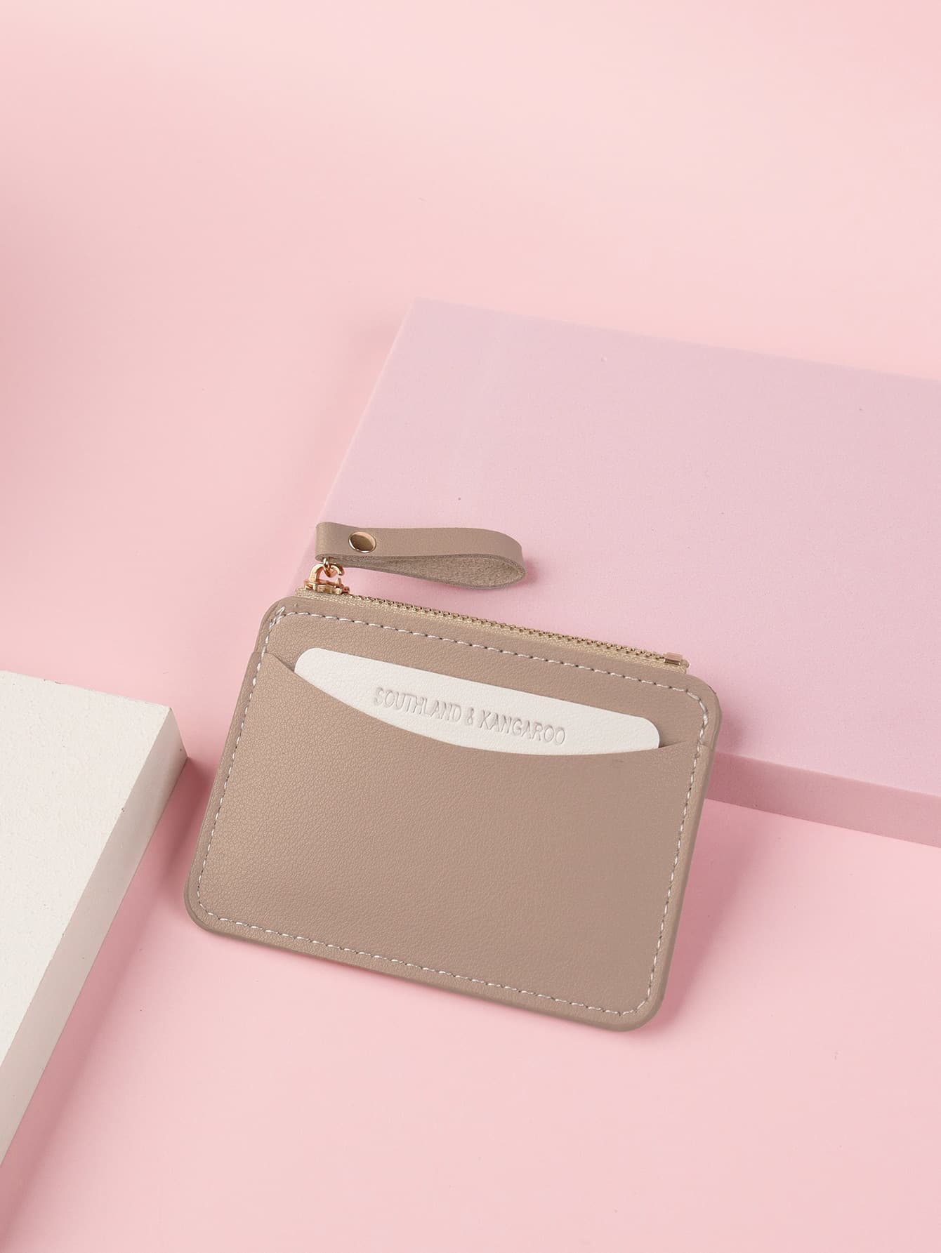 SOUTHLAND&KANGAROO Two Tone Slim Lightweight Portable Cash Money ID Card Card Coin Pocket For Birthday Gift Gift Anniversary On Valentine Day Couple Female Lady Girls Teenagers For College Student School Student Men Male Lightweight Portable Card ID Card White-Collar Workers For Male Holiday For Anniversary For Birthday Gift Gift ID Casual Card Holder Card Holder Wallet Business Card Holder Credit Card Holder Card Holder Women For Women Mini Wallet Card Wallet