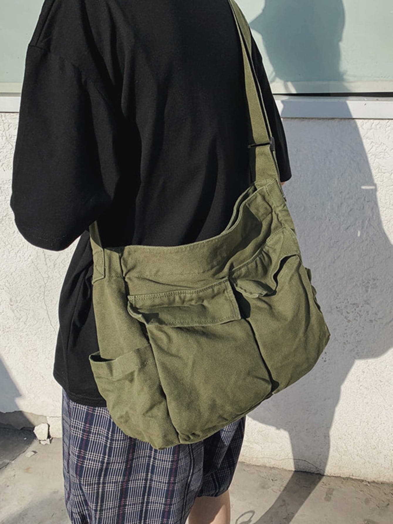 High School Students University Freshman Multifunctional Sling Bag Shoulder Bag Casual Bag Men Minimalist Hobo Messenger Bag, Schoolbag For Travel, College, School, Outdoors, Sports Side Bag Holiday Essentials Multi-Functional Thanksgiving Men's Bag Hip Bag Tote Bag Gifts Camping Sling Bags Summer Back To School Vacation Bag Pack Spring School Supplies