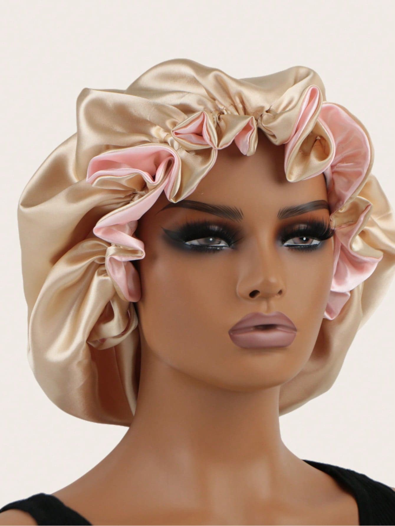 Minimalist Hair Bonnet Silk Bonnet Satin Bonnet Hair Sleep Cap Sleep Bonnet