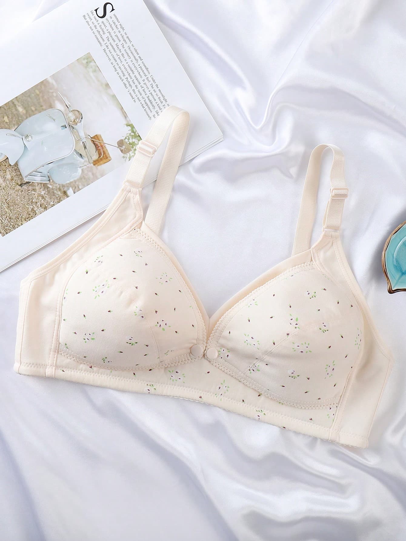 Moonlight&Mama Maternity Printed Underwear Bra For Mother