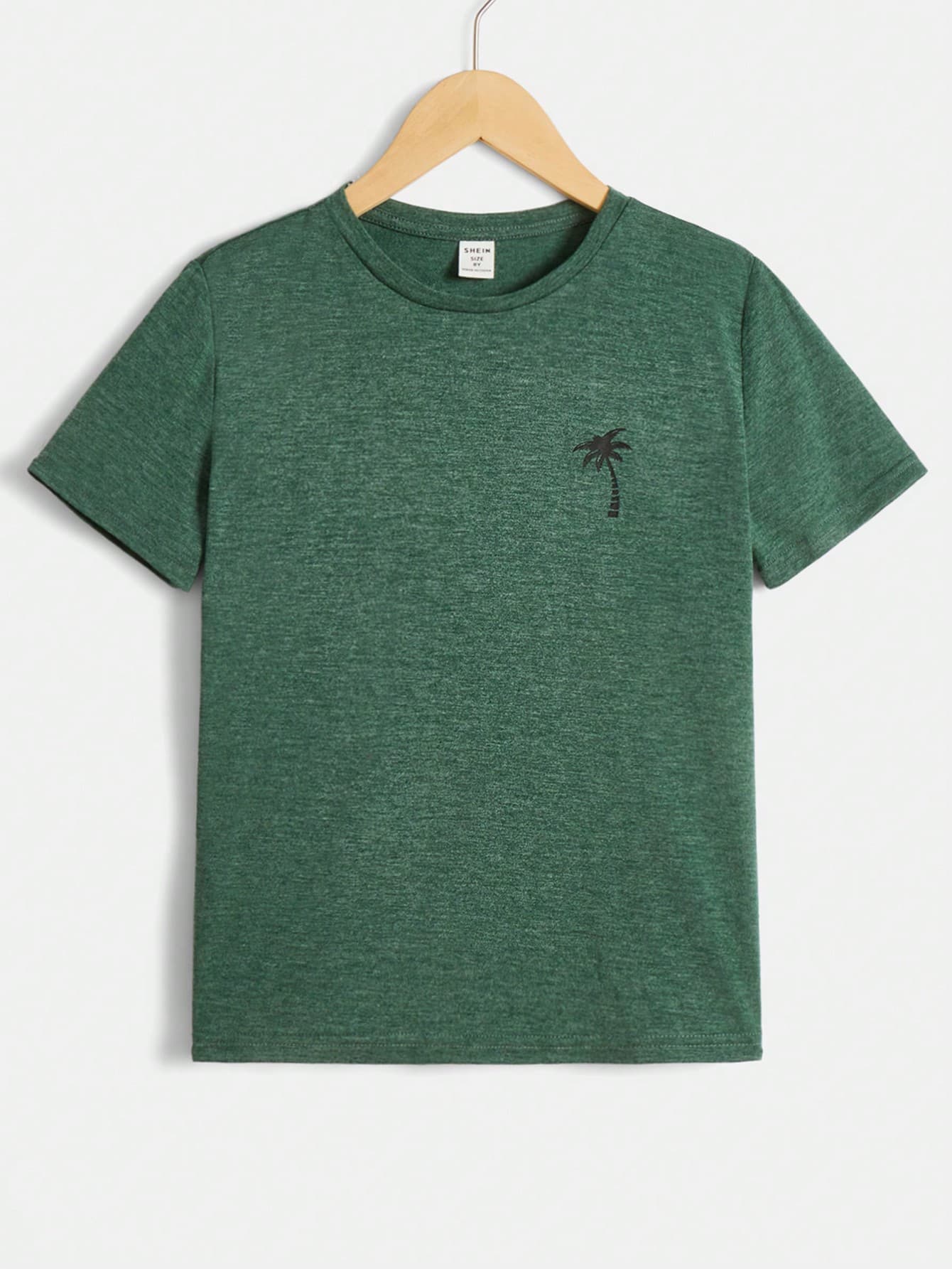 Tween Boy Casual Comfortable Round Neck Short Sleeve T-Shirt