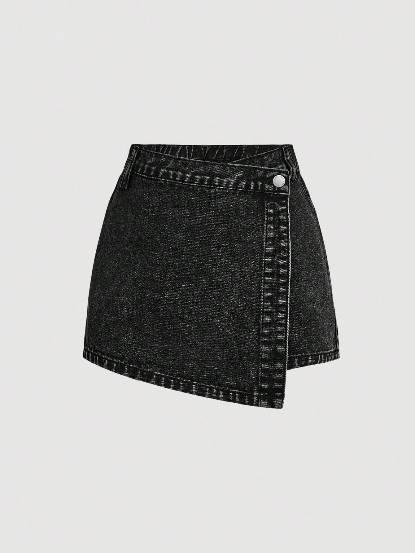 SHEIN Girlism Teenage Girls Casual Denim Shorts For Summer Everyday Wear