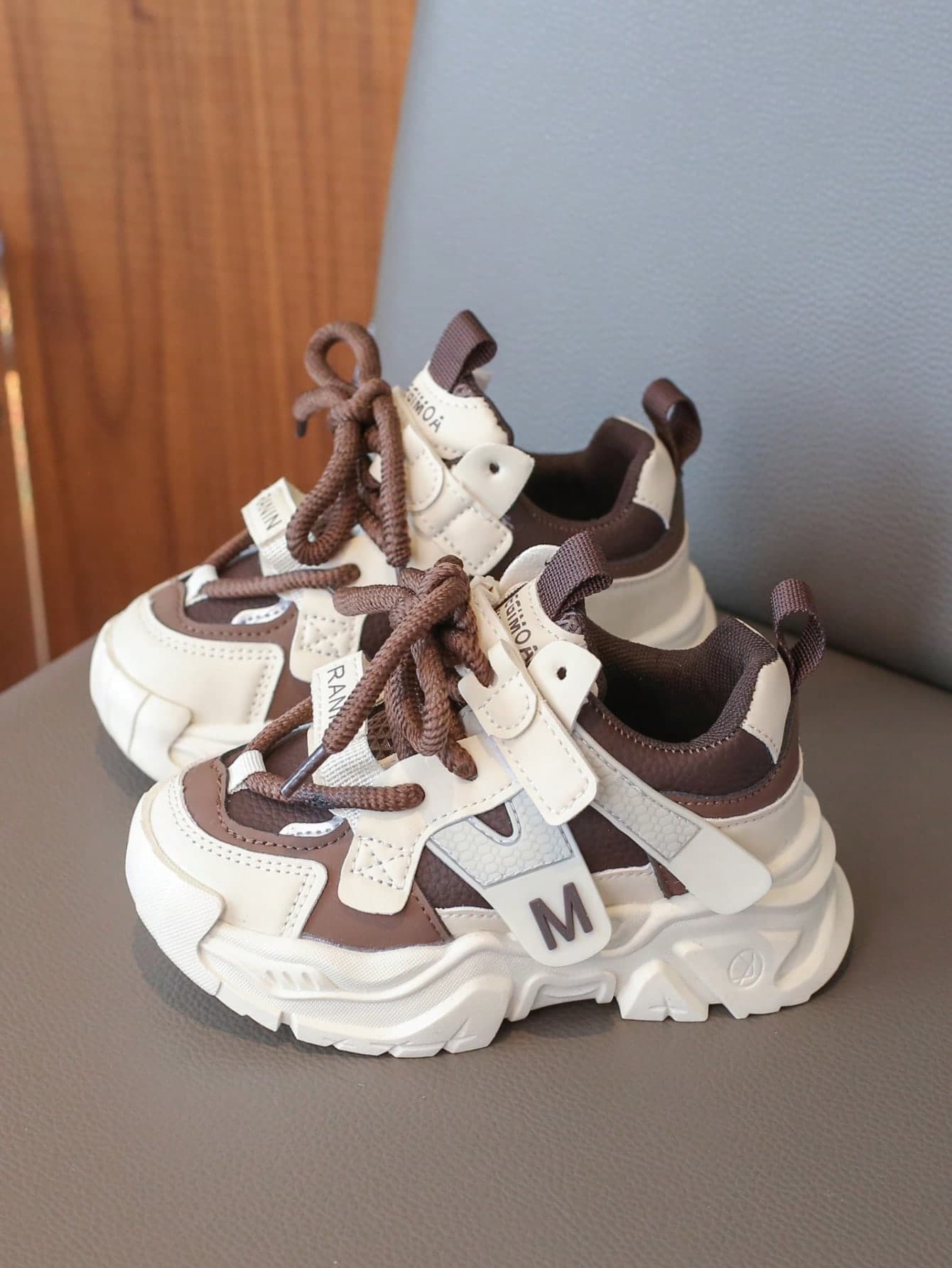 Autumn New Children Sport Shoes, Lightweight Running Sneakers For Toddler/Little/Big Kids, Girls' Breathable & Thick Sole, Boys' Chunky Sneakers