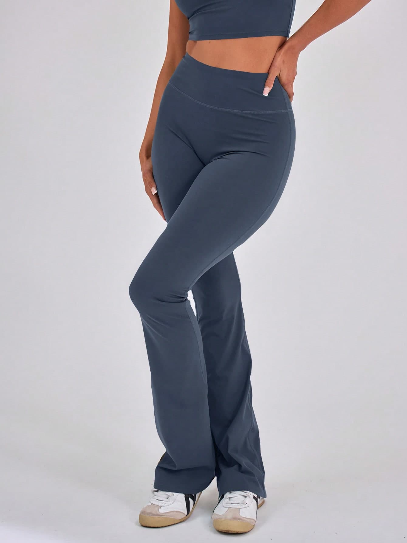 Musera Sport High Waisted Sculpt Flare Sports Leggings Only, Padel, Tennis, Pickleball Gym Fitness Pilates Daily Casual