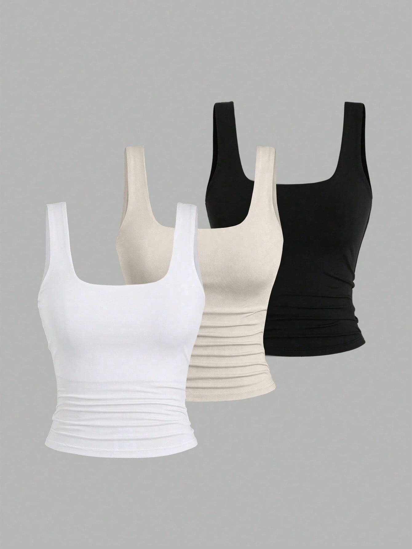 Sweetra Women's Casual Versatile Tank Top, Summer Graphic Cheetah Print Tees Women Tops