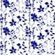Blue and White