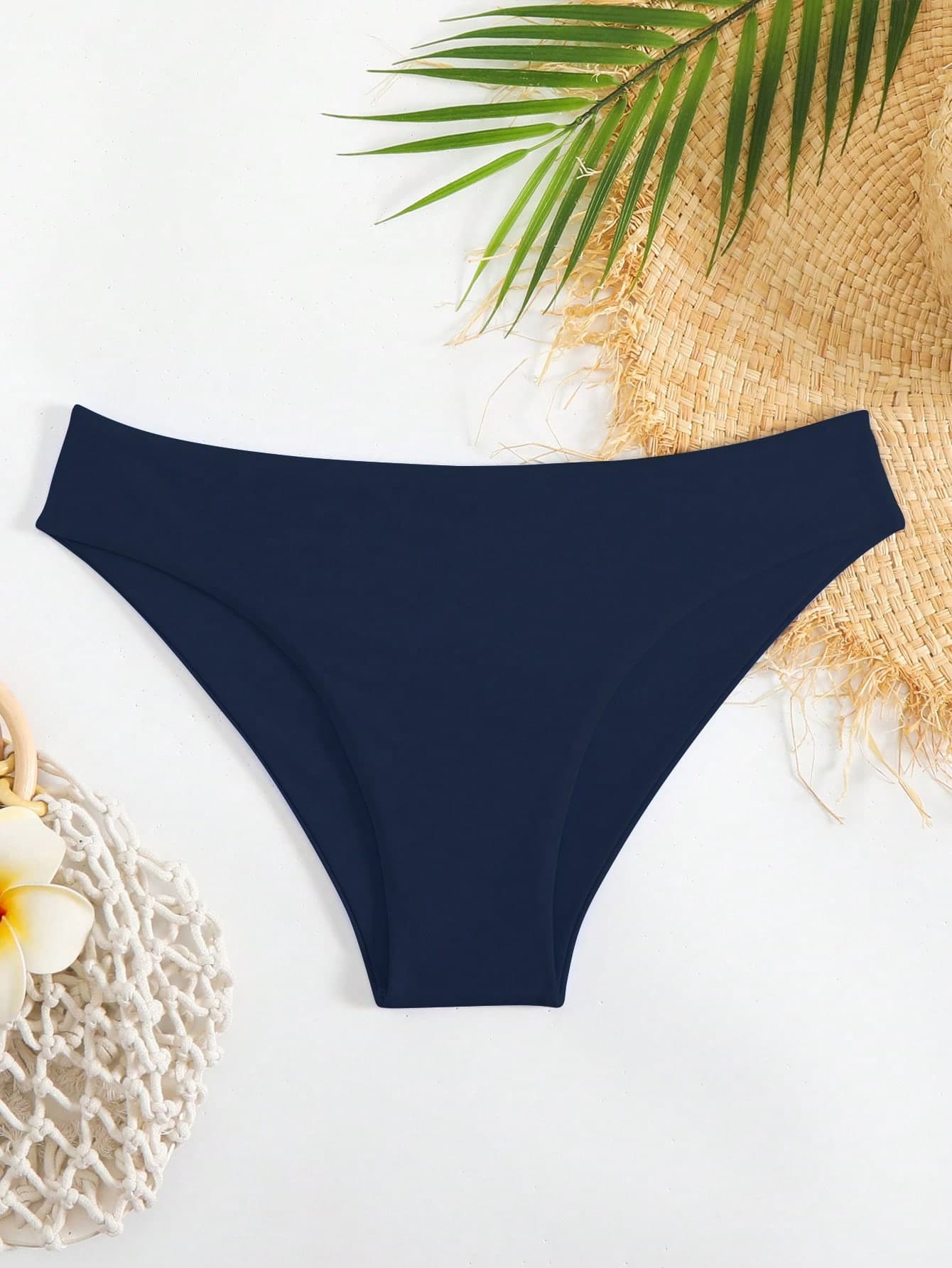 Swim Basics Women's Solid Color Bikini Sexy Swimwear For Summer Beach Vacation