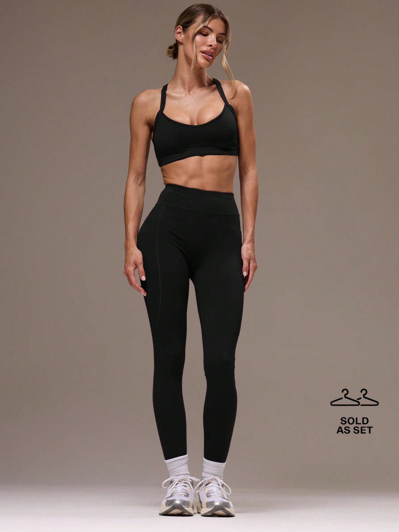 Musera Sport Sport Women Cross Back Top & Leggings Sports Sets Gym Yoga Pilates Fitness Daily