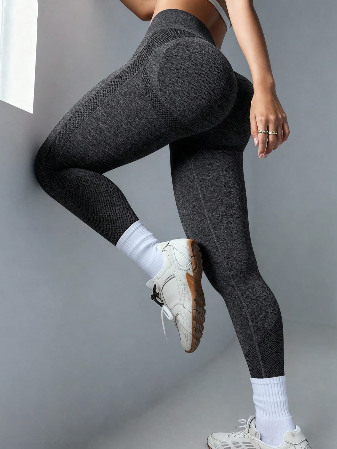 Slayform Slayform Easithlete Women's High Waist Seamless Leggings,Tummy Control Lifting Yoga Pants,Solid Color Elastic Fitness Tights For Workout Running Cycling
