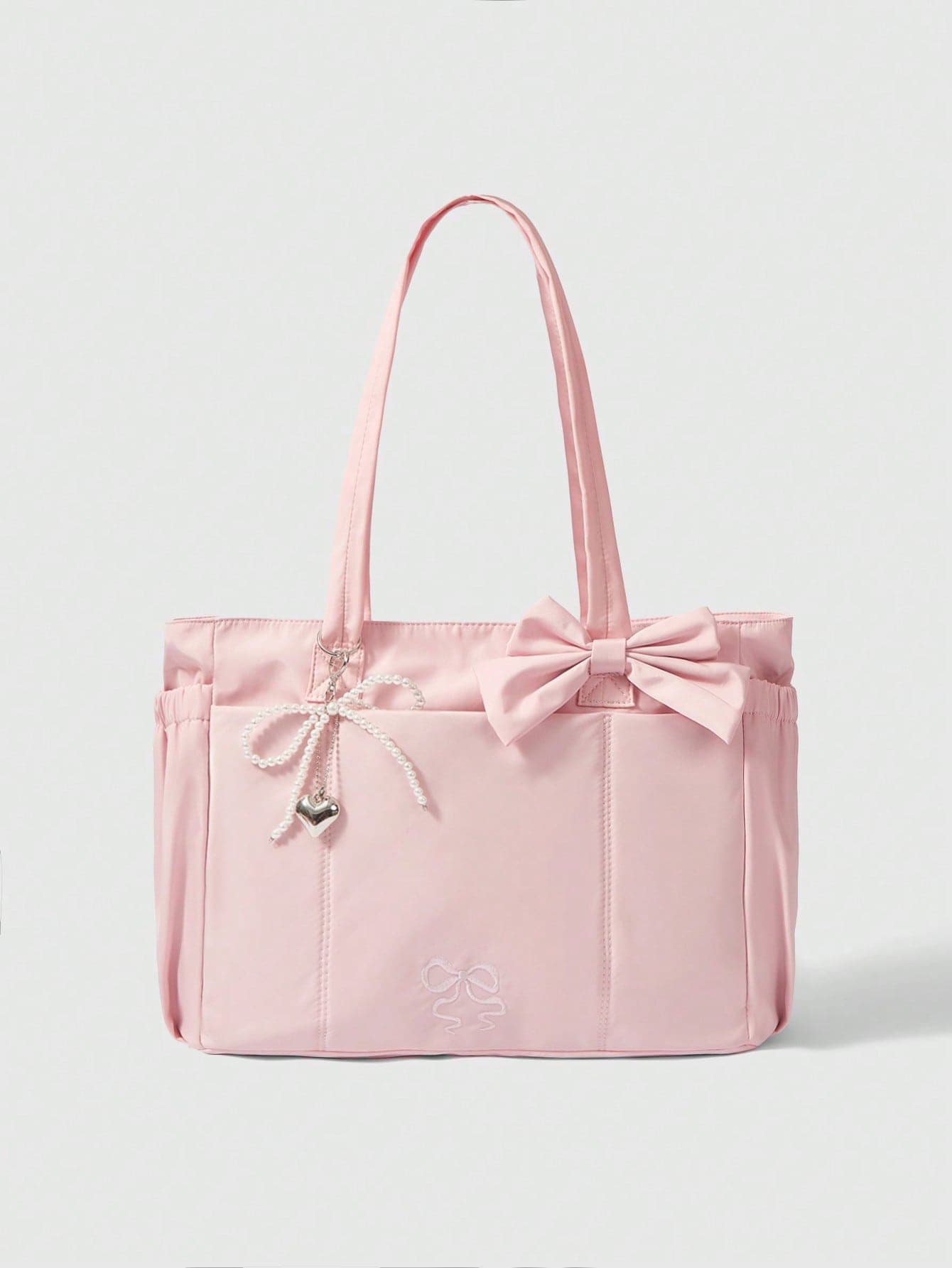 ROMWE Kawaii Women Tote Bags , Pink ,Beach Bag