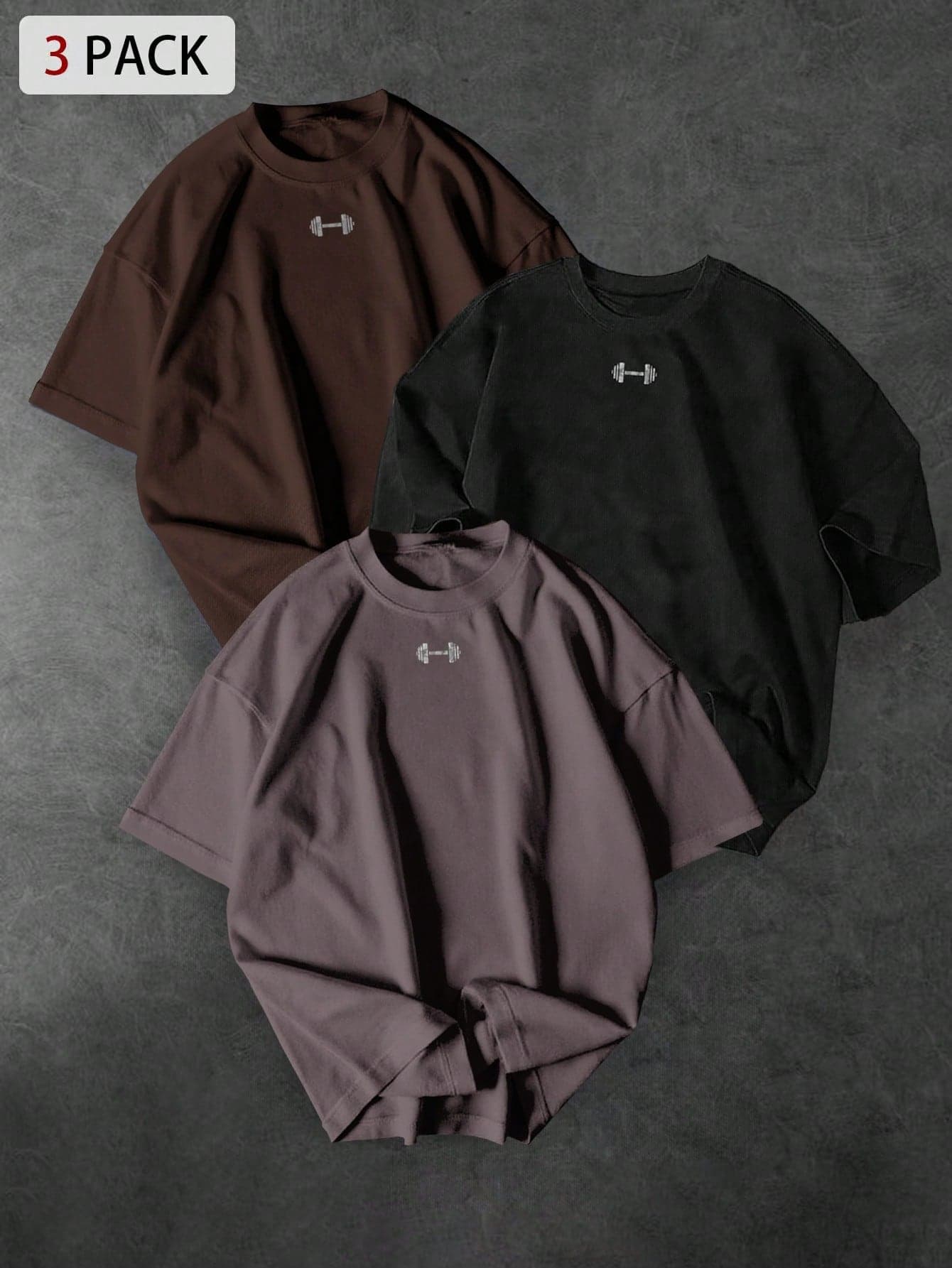 Sport MetroGents Men's Crew Neck Casual Versatile Daily Wear Sports T-Shirt