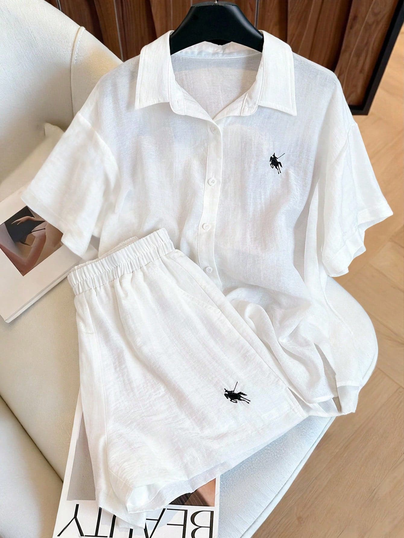 Resyla Vintage Casual Loose 2 Pieces Set, Fashion & Versatile