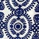 Blue and White