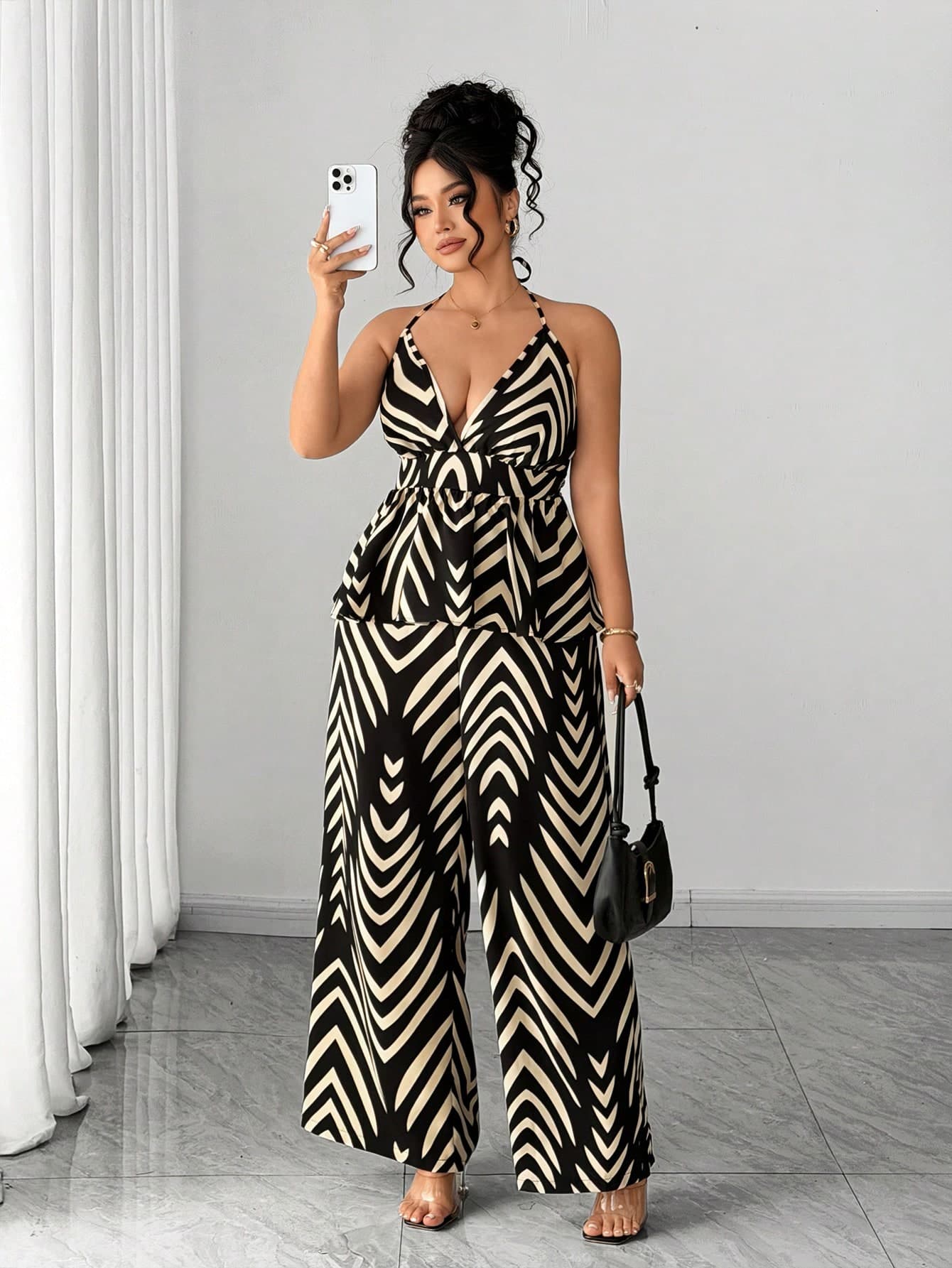 Elenzga Plus Size Co-Ords Jumpsuits For Woman Party Sexy Jumpsuit Women's Jumpsuits Boho Jumpsuit