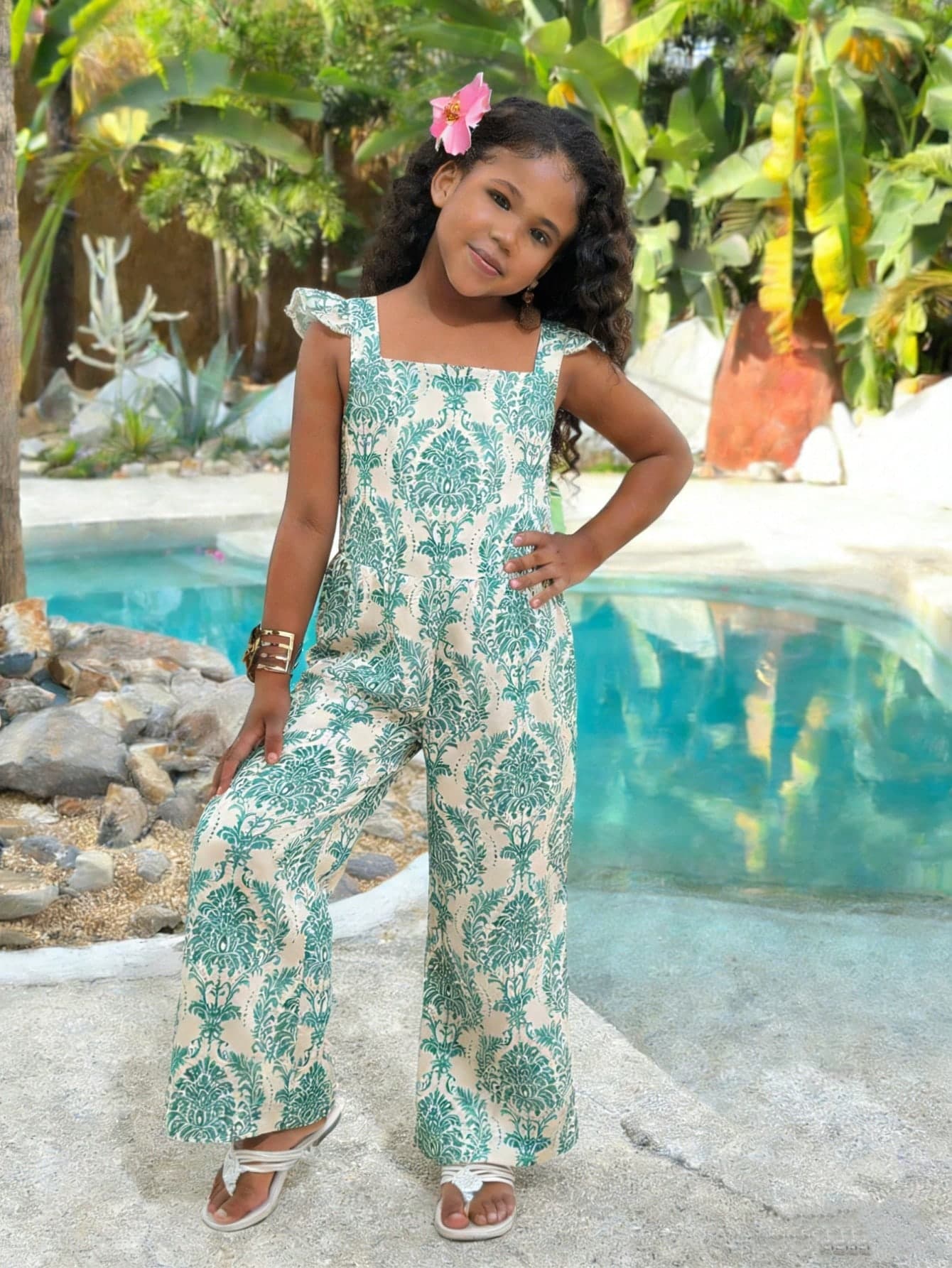 SHEIN Young Girls Bodysuits & Jumpsuits