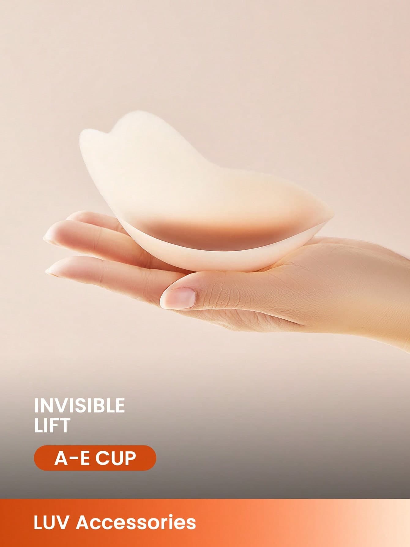 LUVLETTE Invisible Skin-Friendly Sticky Self-Adhesive Anti-Sagging Shaping Lifting Breast Tape Nude Nipple Cover Wedding Bra