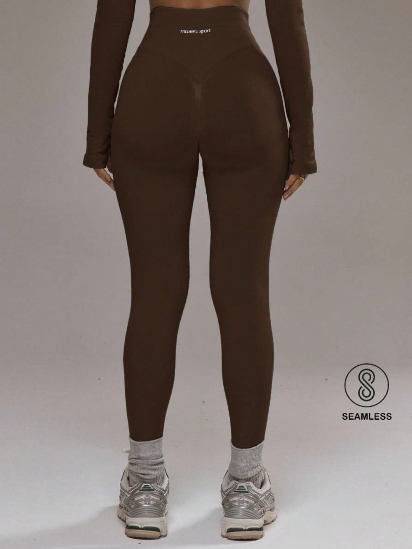 Musera Sport High Rise Seamless Leggings Bottom Only Padel Autumn Fall Winter Activewear Sport Gym Workout