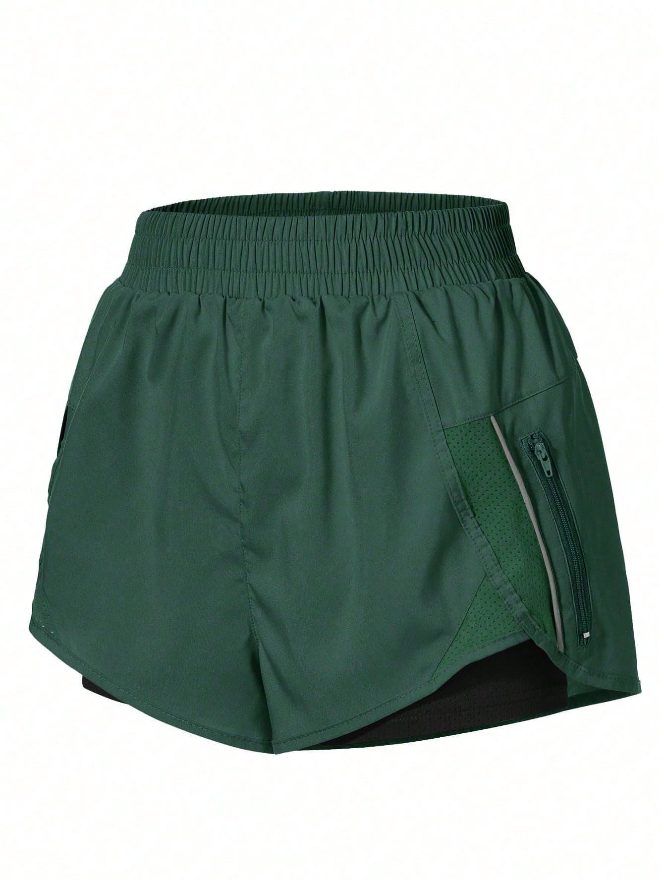 Gameset SHEIN Sport Elastic Waist Sports Shorts With Built-In LiningWomen Sweat Short, Gym Short, Biker Short Comfy Short