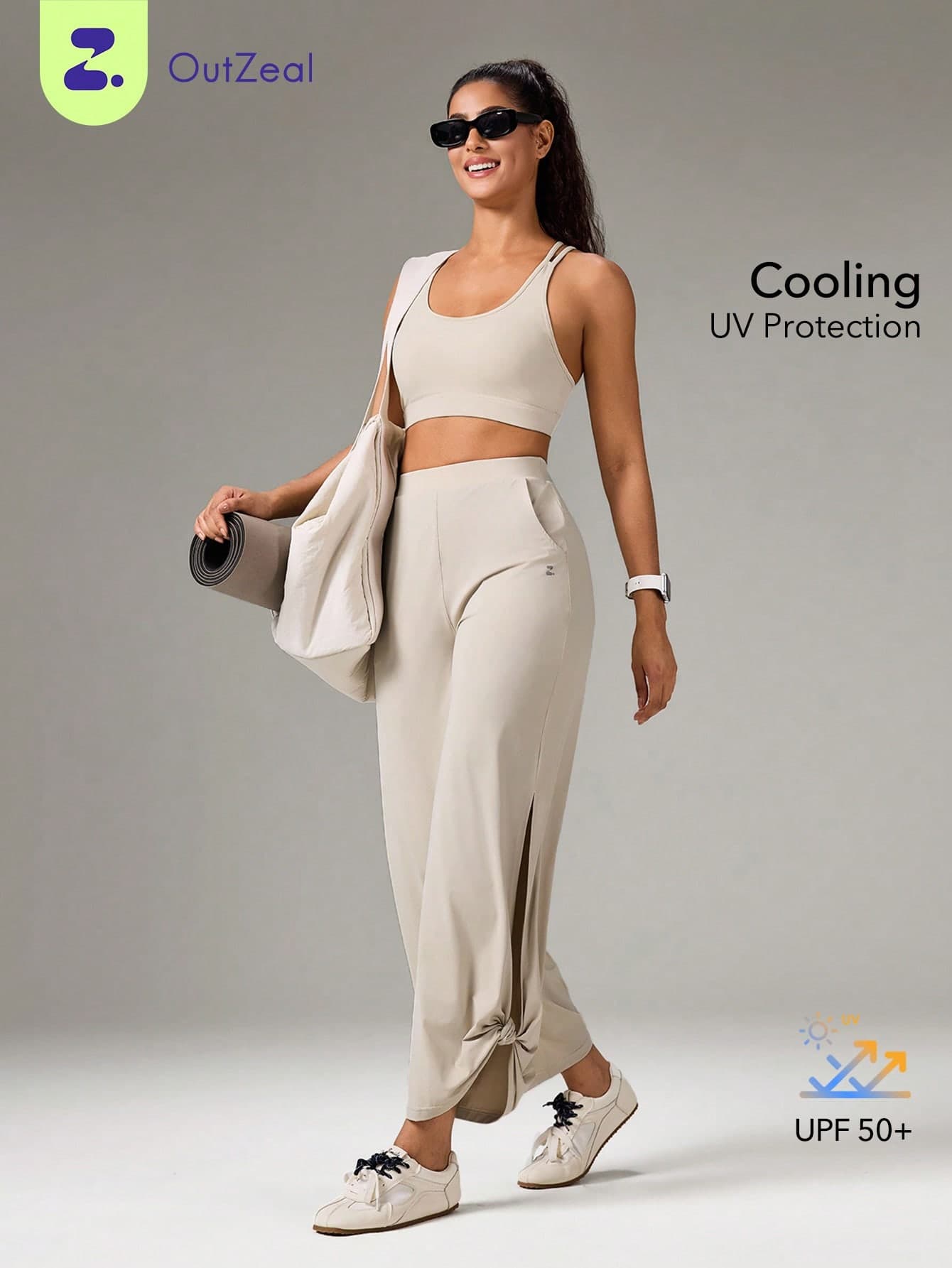 OutZeal Women Sports Pants Casual Dancing Soft Stretch Active Bottoms