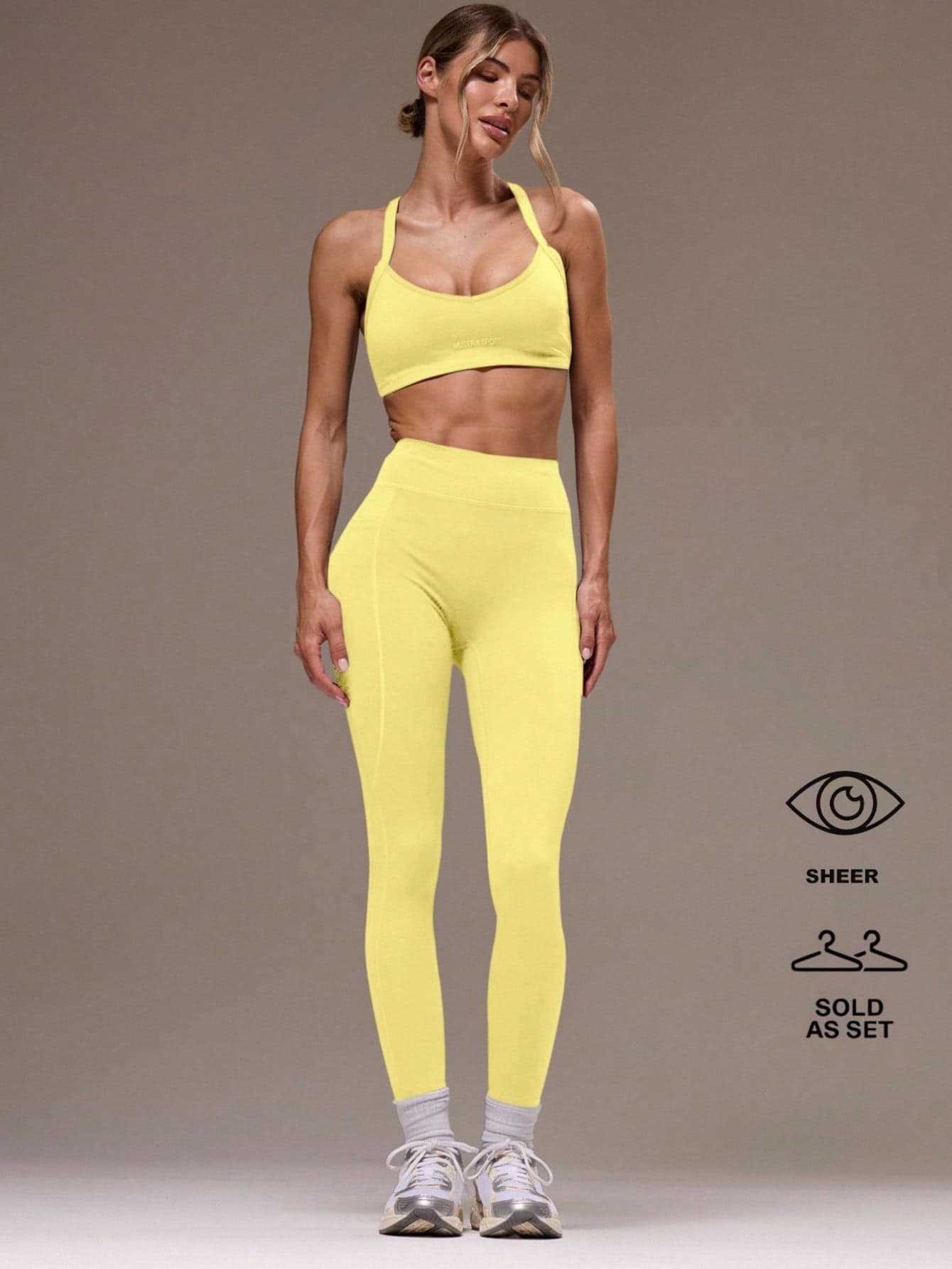 Musera Sport Women Cross Back Top & Leggings Sports Sets Gym Fitness