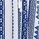 Blue and White