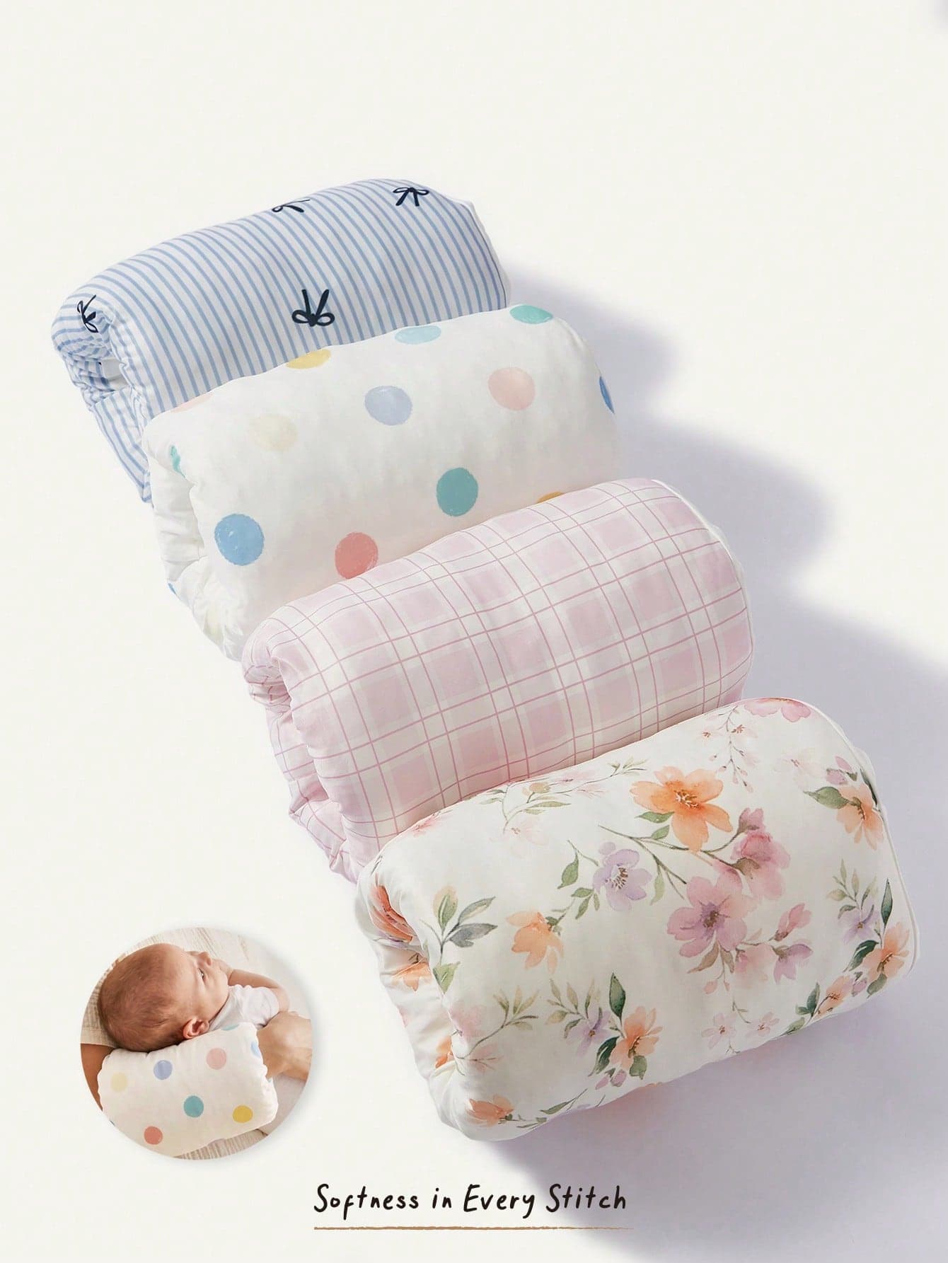 Cozy Pixies 1-Piece Baby Breastfeeding Pillow, Soft, Comfortable And Breathable Breastfeeding Arm Support Pad, Suitable For Breastfeeding Mothers, Cool Fabric Summer Model