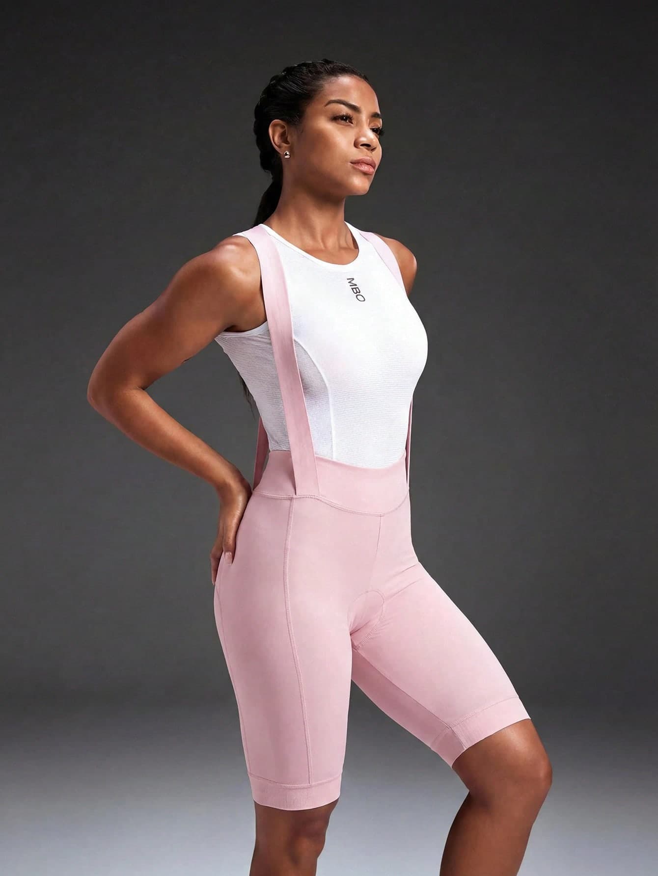 Powerista Women's Solid Color Casual Versatile Daily Travel Cycling Romper