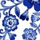 Blue and White