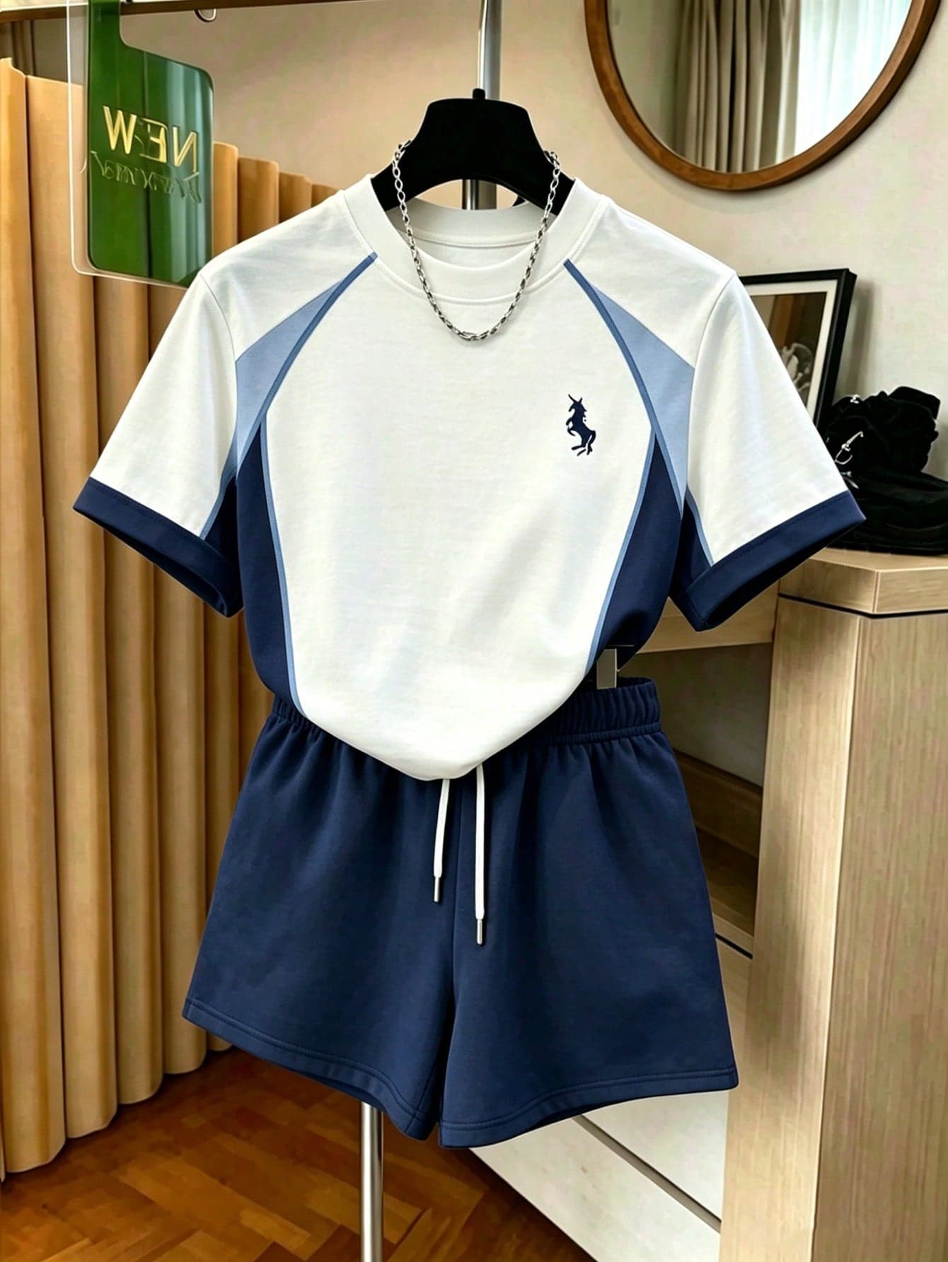 Resyla 2pcs Women Casual Bear & Letter Print Sweatshirt And Pants Set, Suitable For Daily Wear