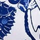 Blue and White