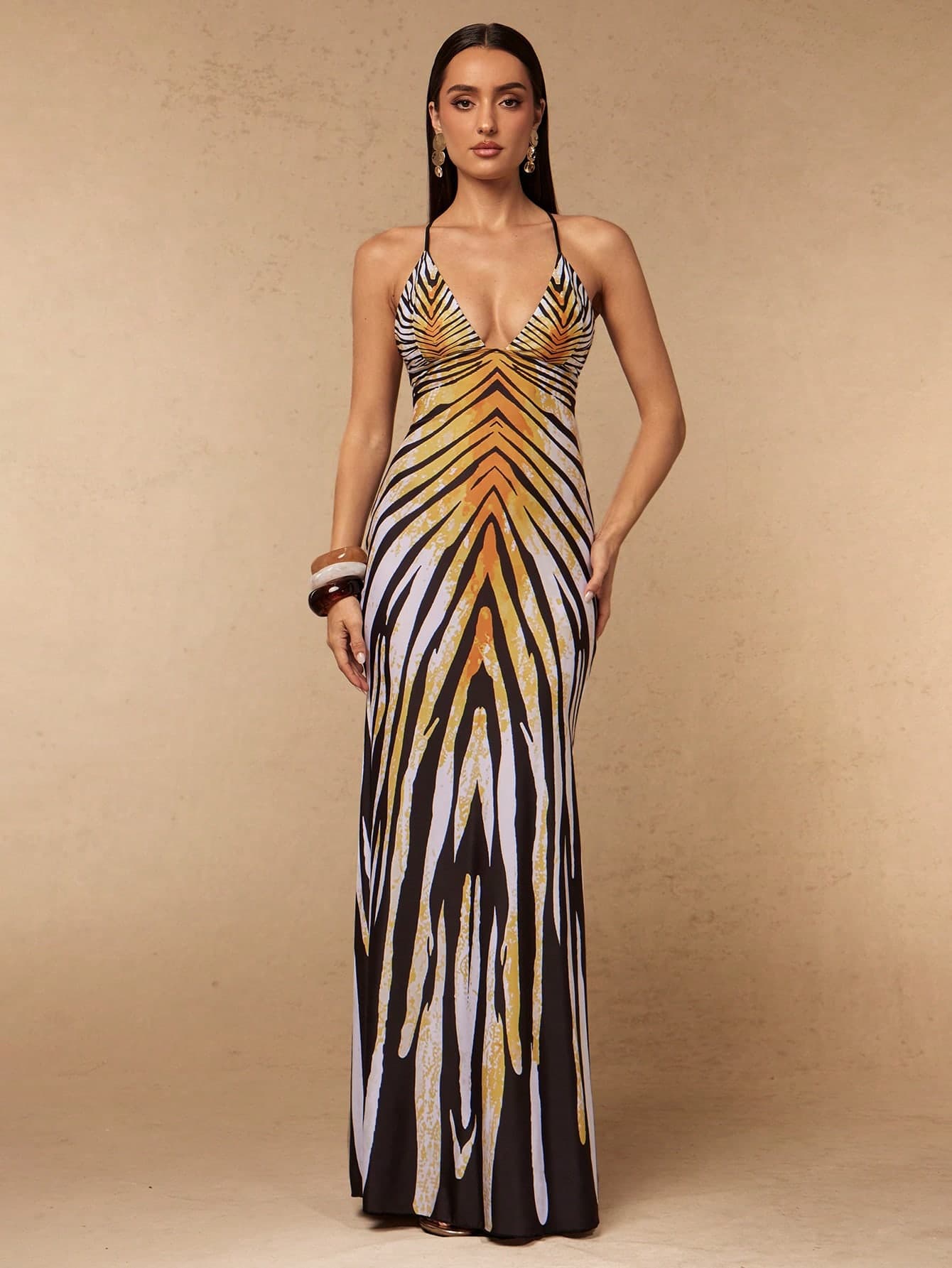 Silquee Women's Vacation Zebra Print Cami Dress Cover Ups For Swimwear Beach Dresses Swim Coverup Women Swimsuit Cover Up Bathing Suit Cover Up Beach Cover Up
