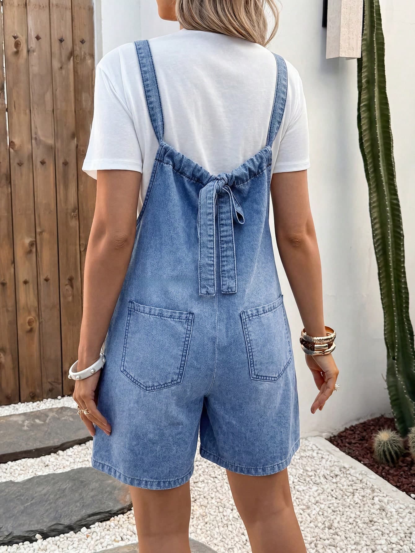 Boho Mama Maternity Denim Jumpsuit Casual Everyday Maternity Photoshoot Denim Romper Going Out Holiday Outfits Vacation Outfits Women Light Blue Summer