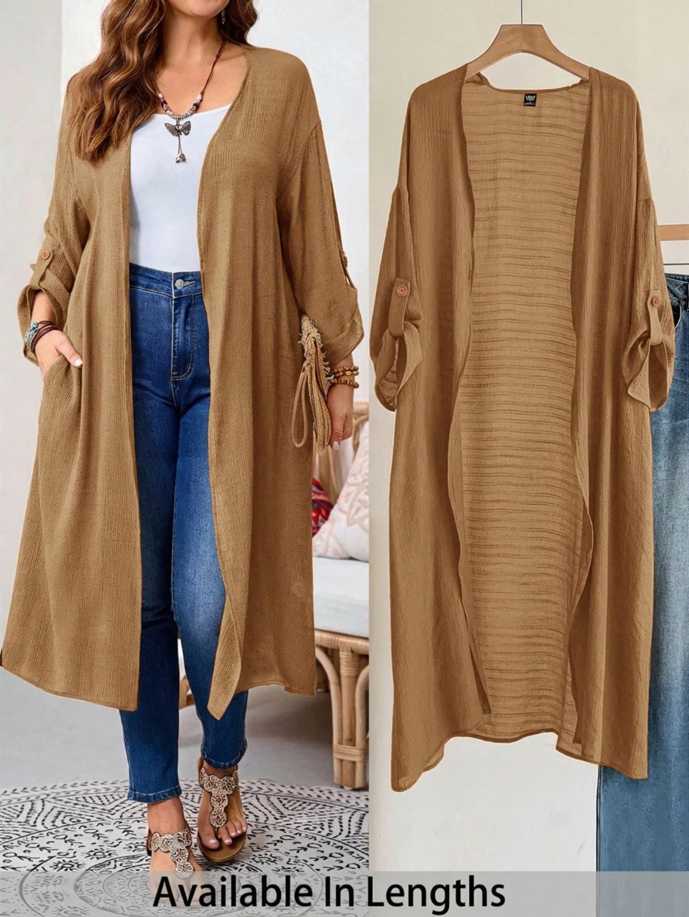 SHEIN Tall CURVE Plus Size Women Coats Winter Fall Tops Fall Women Outfits Fall Outfits Office Wear Going Out Outfits