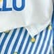 Blue and White