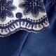 Blue and White