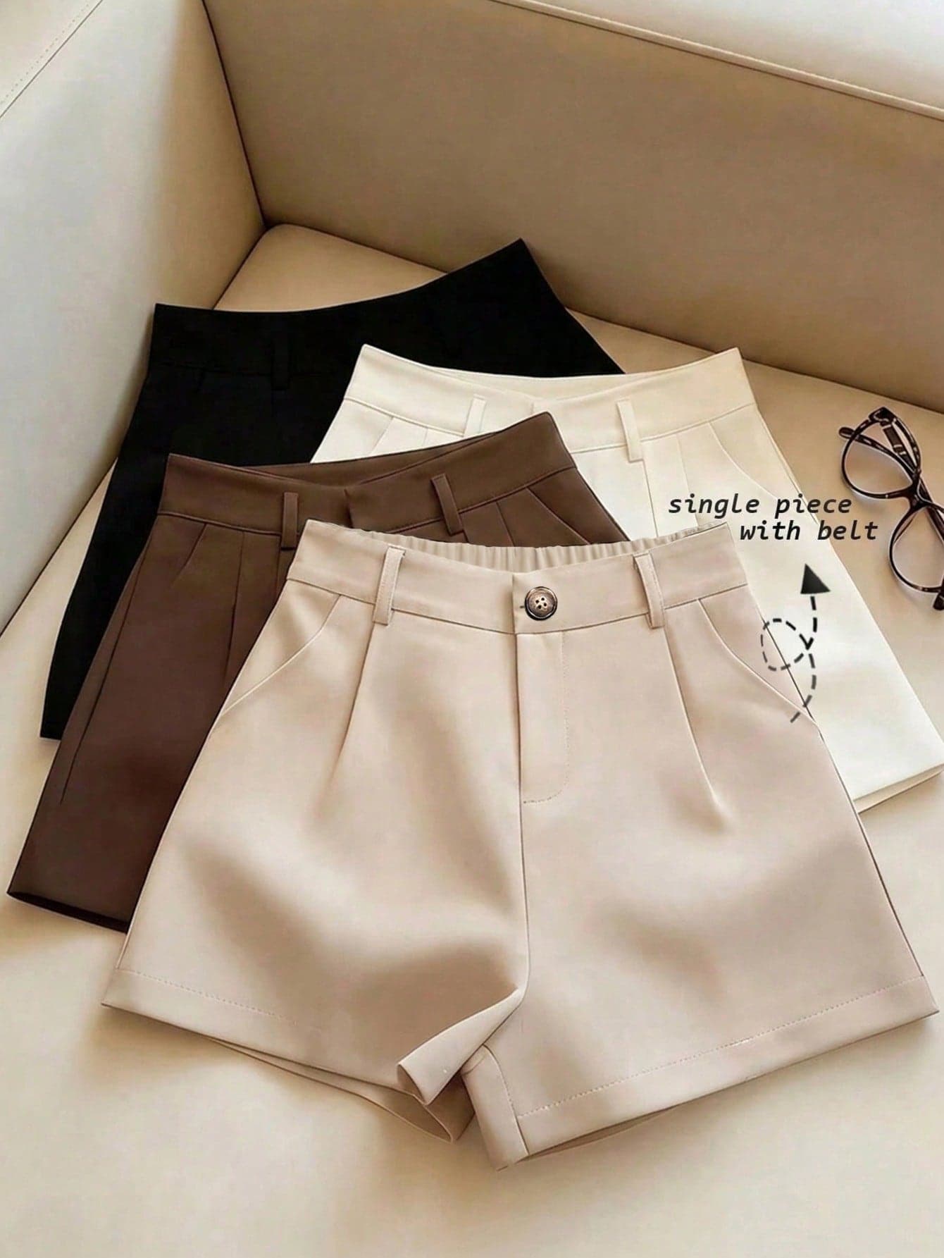 EMERY ROSE Plus Size Women Loose Casual Shorts