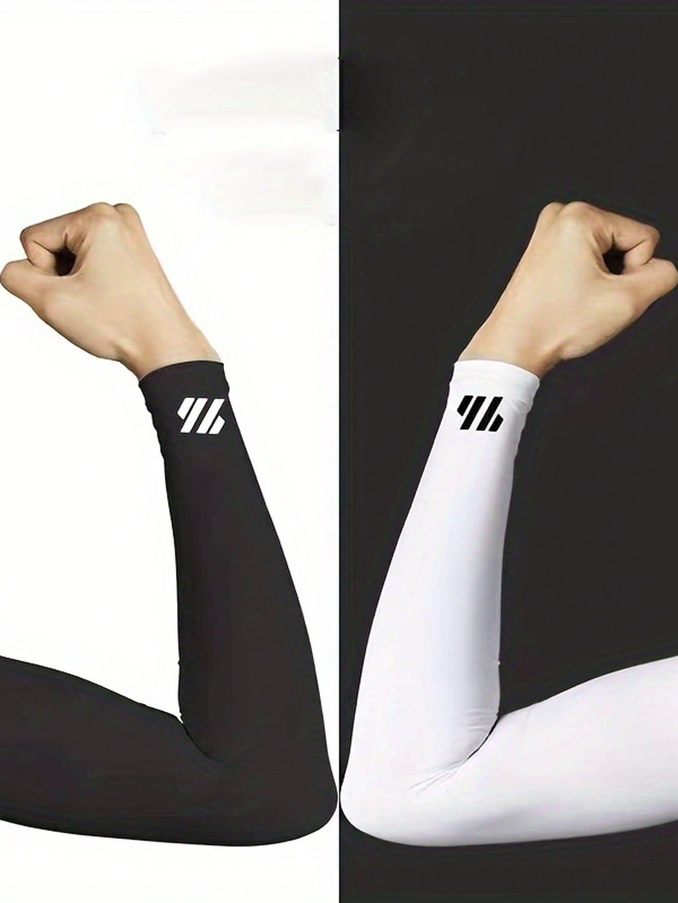Summer Sunscreen Ice Silk Arm Sleeves, UV Protection Arm Covers For Driving, Cycling, Outdoor, Elegant & Casual Design, Made Of Nylon, Suitable For Spring, Summer And Autumn Sleeves Cover Arms Arm Warmers Autumn Outfits Halloween Costumes Black Arm Sleeve Gifts For Men