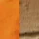 2pcs Black Orange