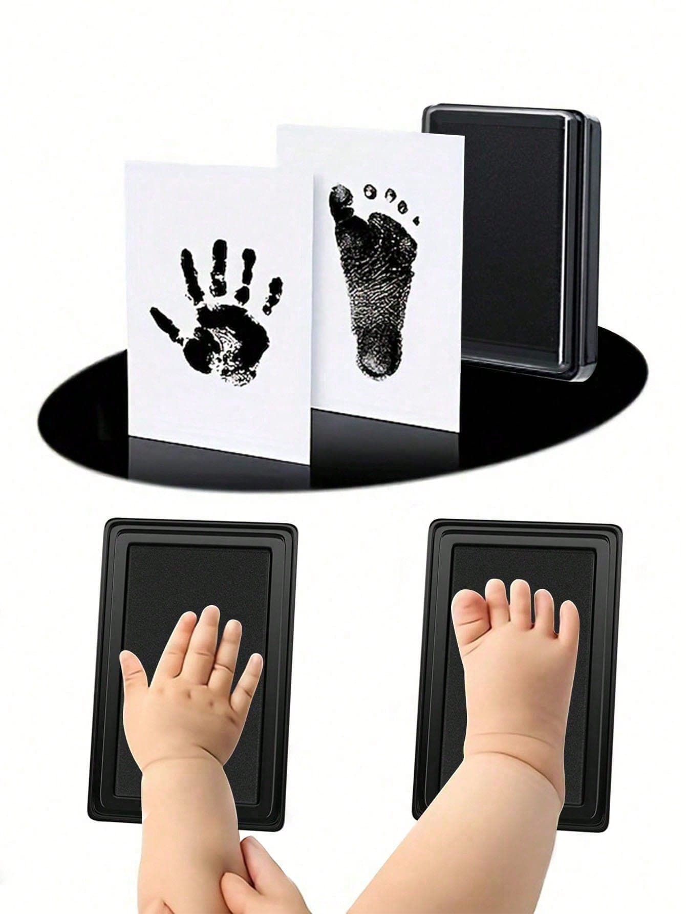 1pc Create Lasting Memories With This DIY Hand And Footprint Kit - Perfect Child Shower GiftOffice,School,Drawing,Student,Boys,Girls,School Supplies