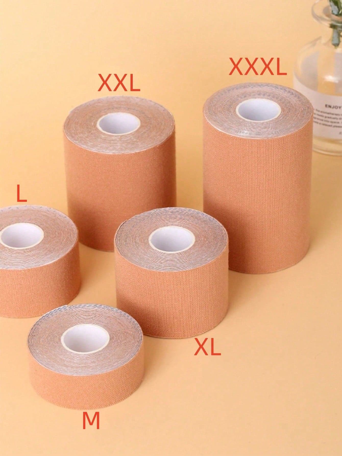 1 Roll, Plus Size Breast Tape, Elastic Fabric Muscle Tape, Breast Lift, Breast Bandage, Breast Lift Tape, Breast Support, Suitable For A-F Cup Large Breasts! Can Be Cut Into Any Shape, Suitable For Wedding Dresses And Dresses