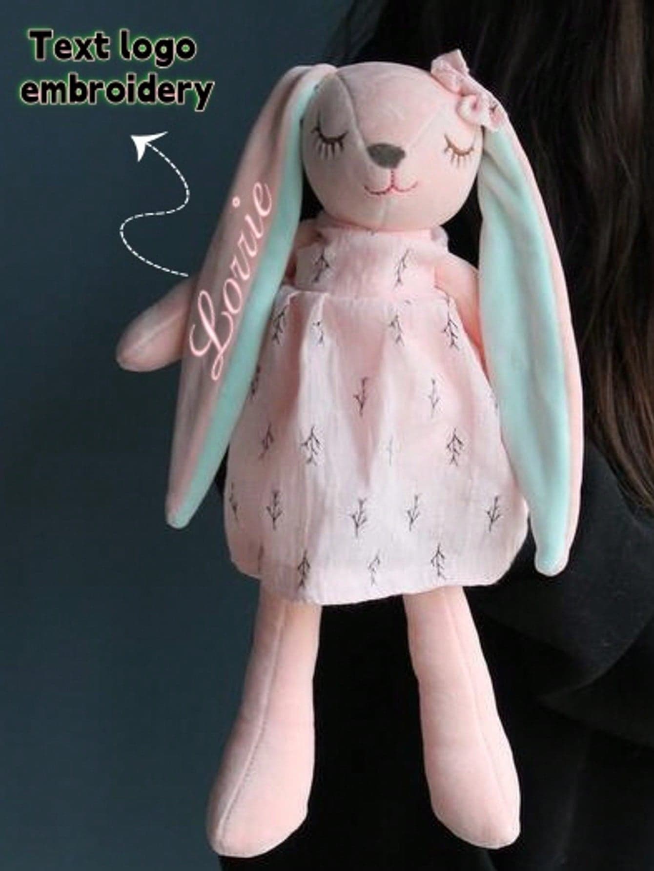 Custom Plush Toys, Personalized Gifts, Custom Embroidered Name/Date Of Birth/Anniversary, Customizable Dolls, Handmade Plush Christmas Ornaments, Children's Gifts, For Birthdays, Anniversaries, Halloween, Home Decor, Gift-Ready, Baby Shower Gift