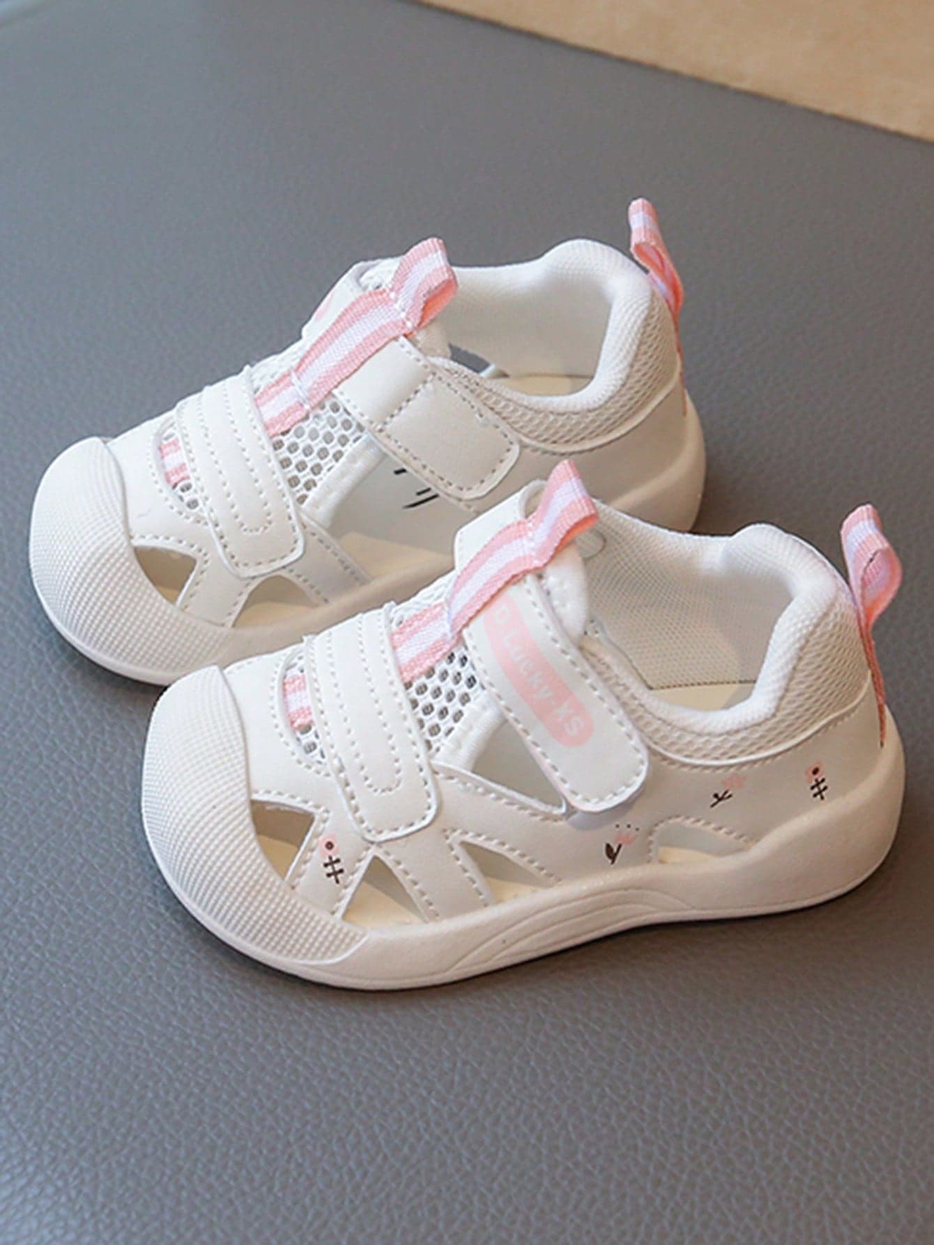 Infant Toddler Unisex Summer Fashion Closed-Toe Sports Sandals, Comfortable Anti-Slip Anti-Kick Outdoor School Holiday Sandals, Children's Casual Sandals, Walking Shoes[One Size Larger]