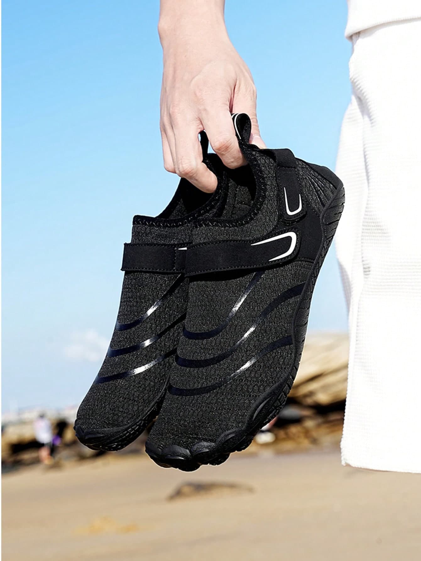 Couples Water Shoes Outdoor Beach Shoes Men's Swimming Diving Water Shoes Non-Slip Wading Shoes For Couples Trekking And Climbing