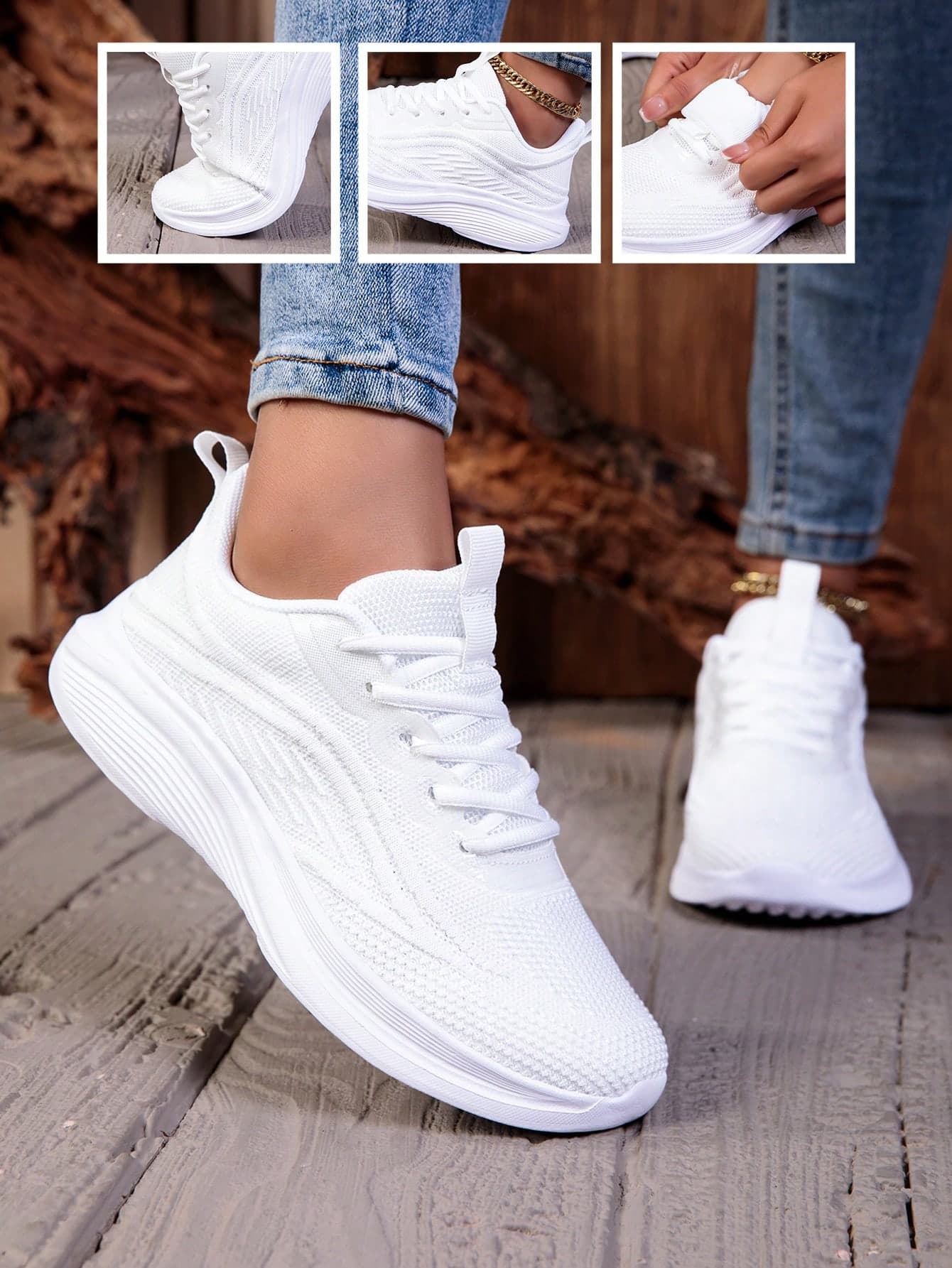 STARNOVO [Half Size Small]Double Star Women's Road Running Shoes Casual Sports Shoes, Lightweight Comfortable Outdoor Travel Walking Shoes Women's 2026 Spring/Summer New Lightweight Mesh Breathable Travel Shoes Hot-Selling Versatile Running Shoes